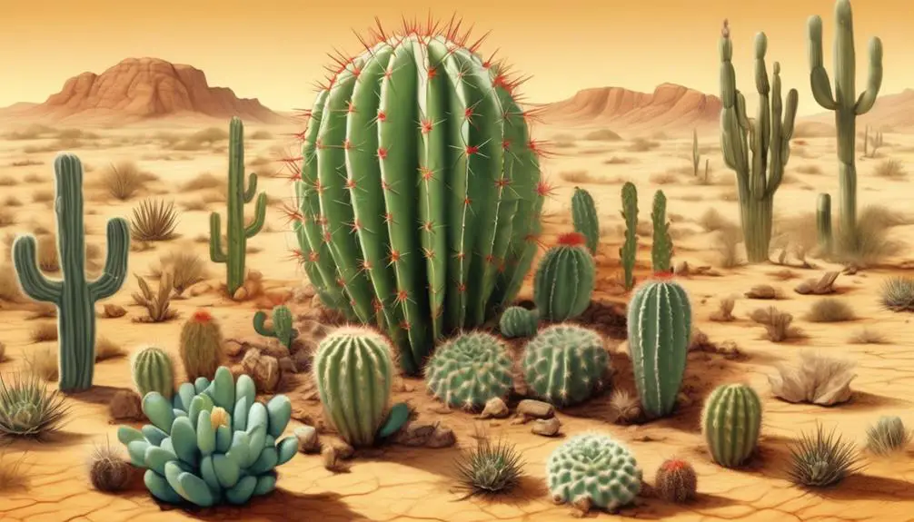 adaptation of cactuses survival