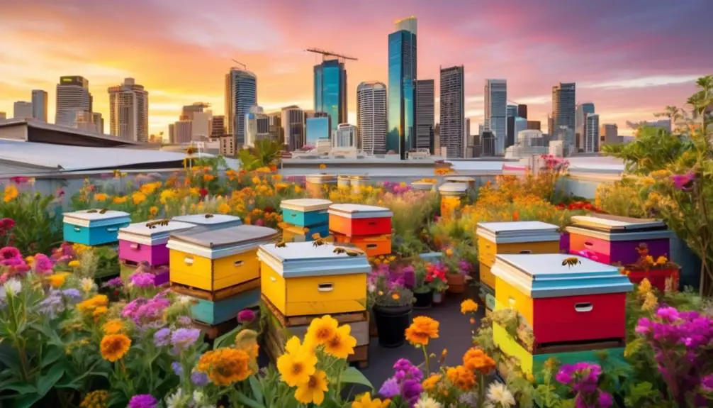 advantages of urban beekeeping
