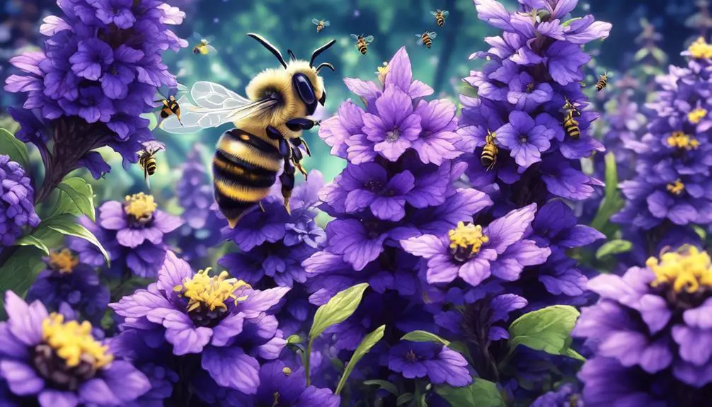 ajuga a bee friendly plant