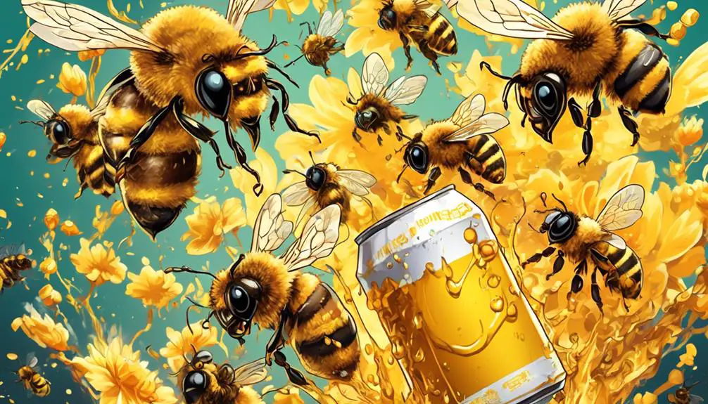 alcohol s impact on bees
