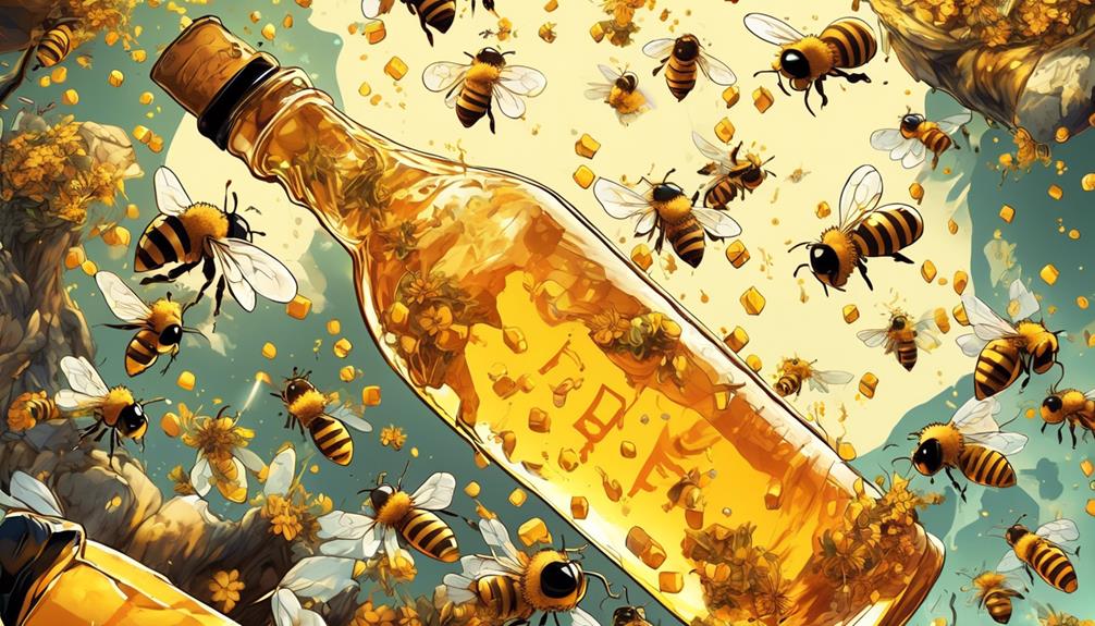 alcohol s impact on bees