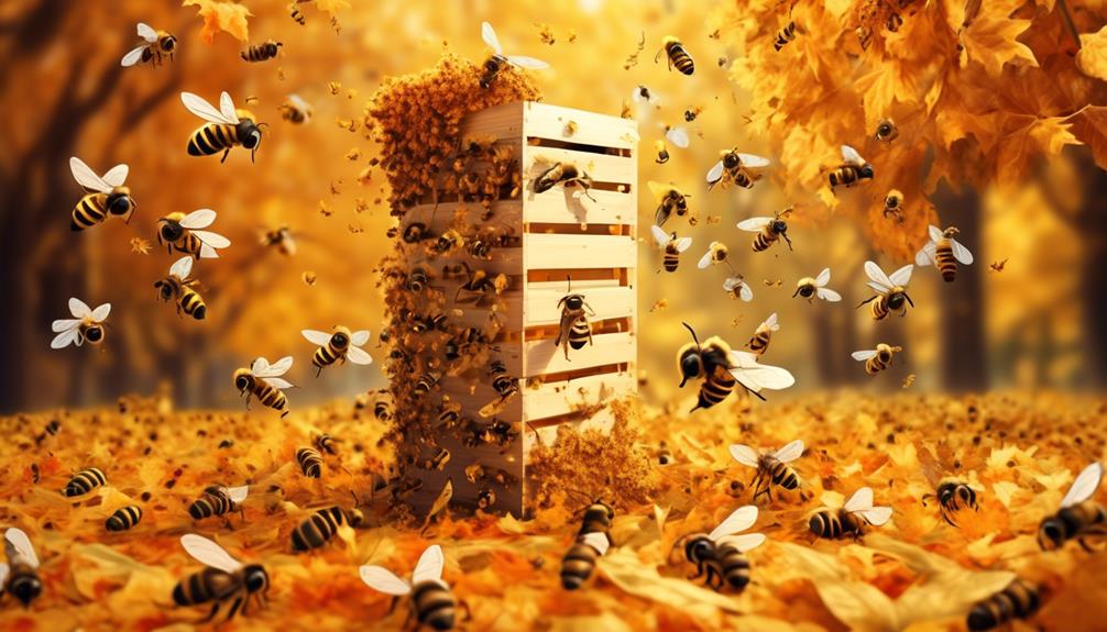 analyzing autumnal bee aggression