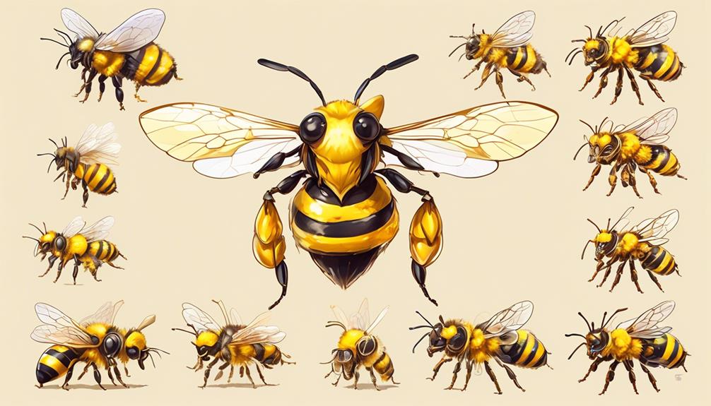 anatomy of a honeybee