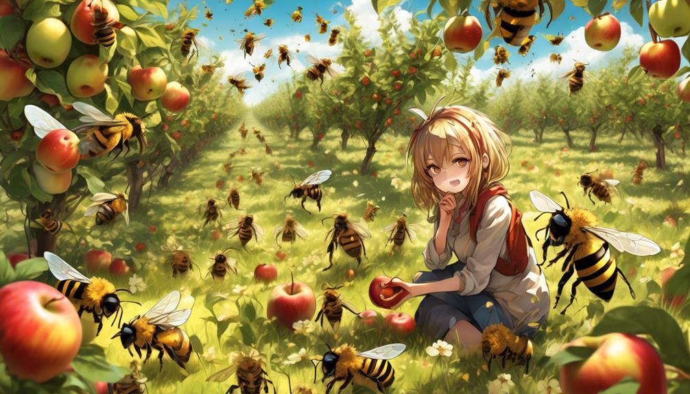 apple orchard bee endangerment
