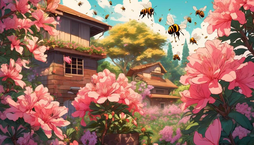attract bees with gardening