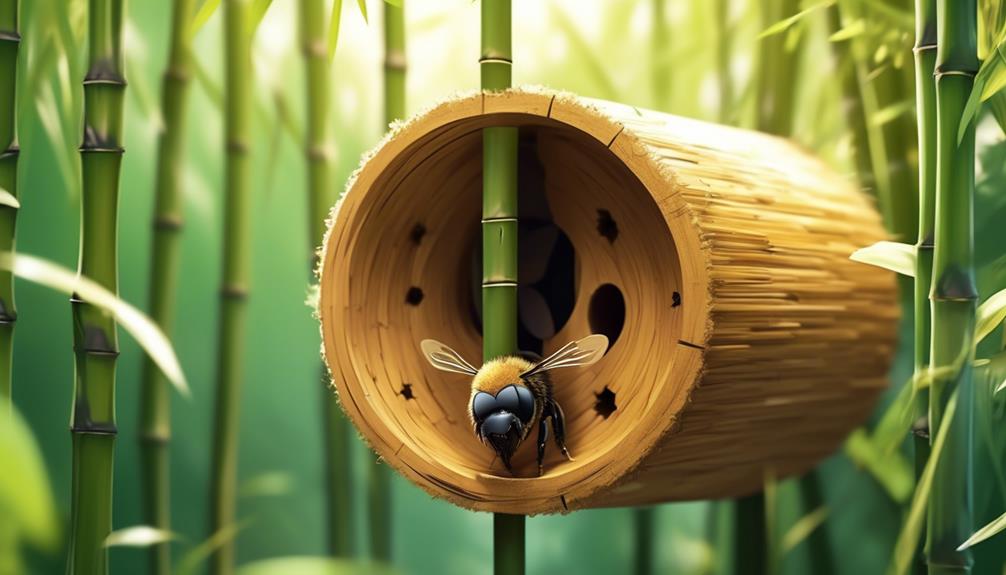 bamboo for bee habitats