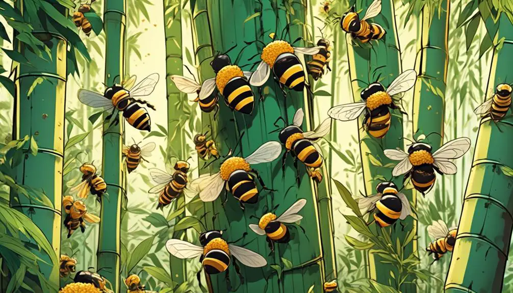 bamboo s effect on bees