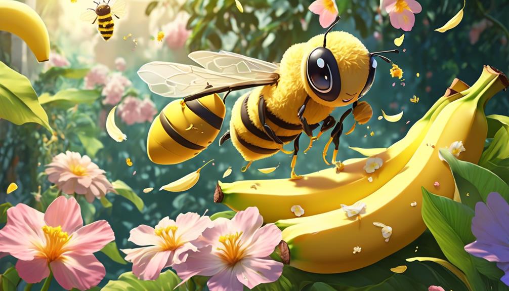 banana pollination by bees
