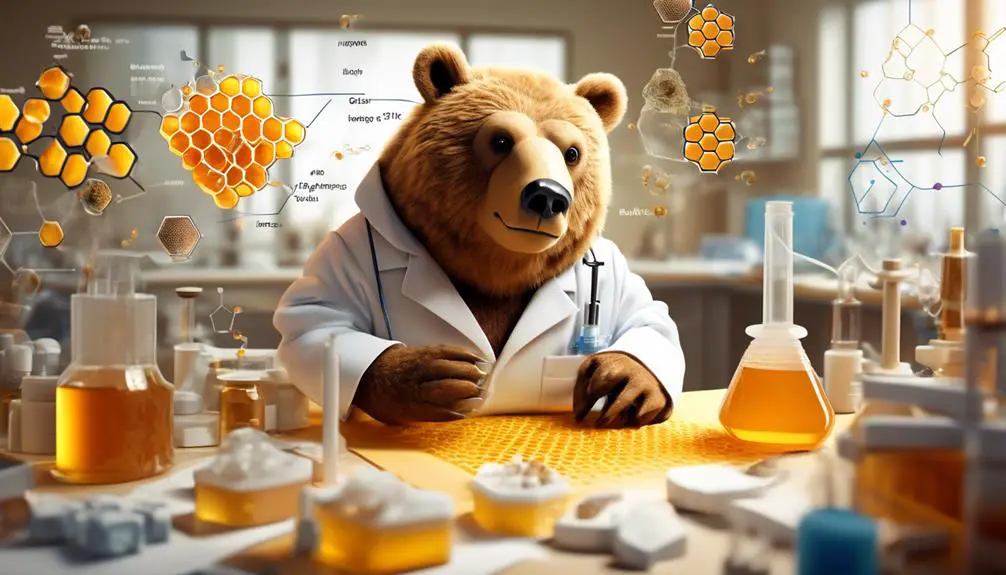bears honey and research