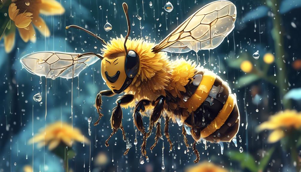 bee anatomy and flight