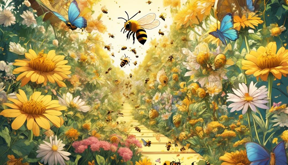 bee and butterfly biology