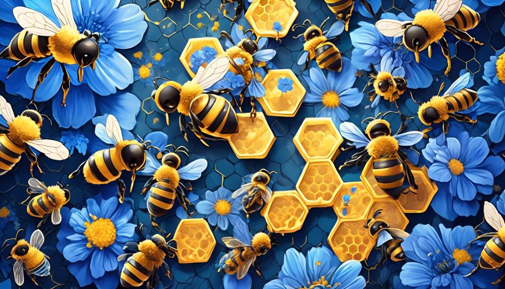 bee behavior and pollination