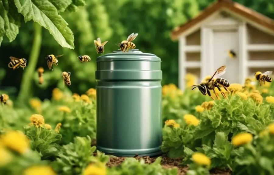 bee control with wasp spray