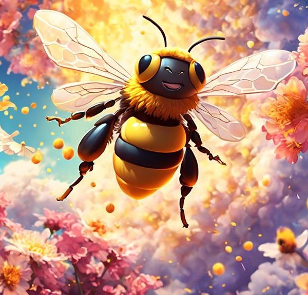 bee farts honey scented secretion