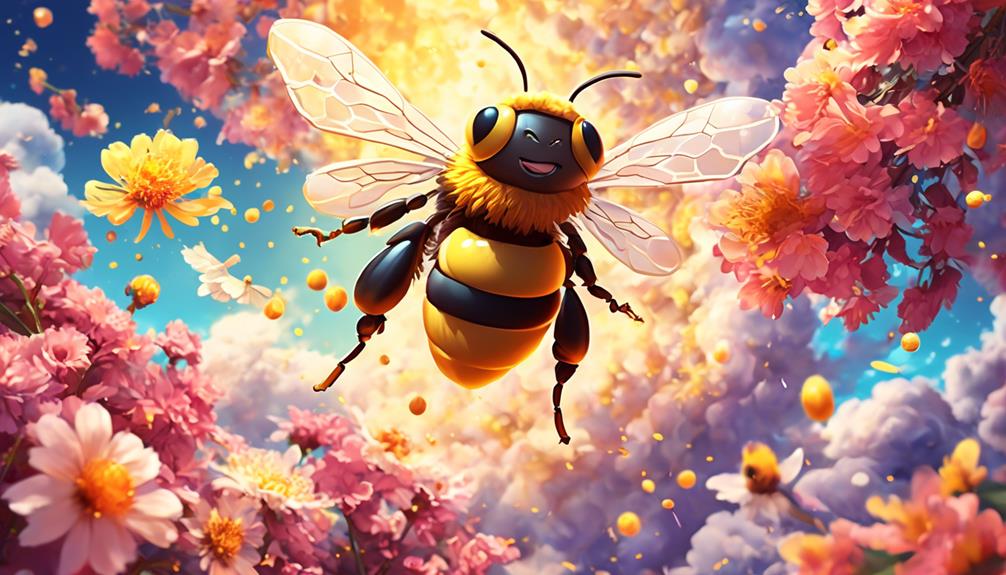 bee farts honey scented secretion