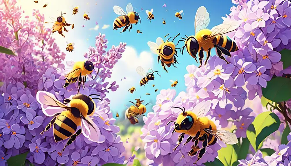 bee flower relationship explained