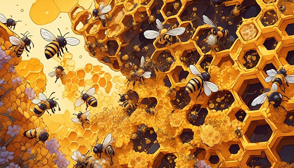 bee food storage methods