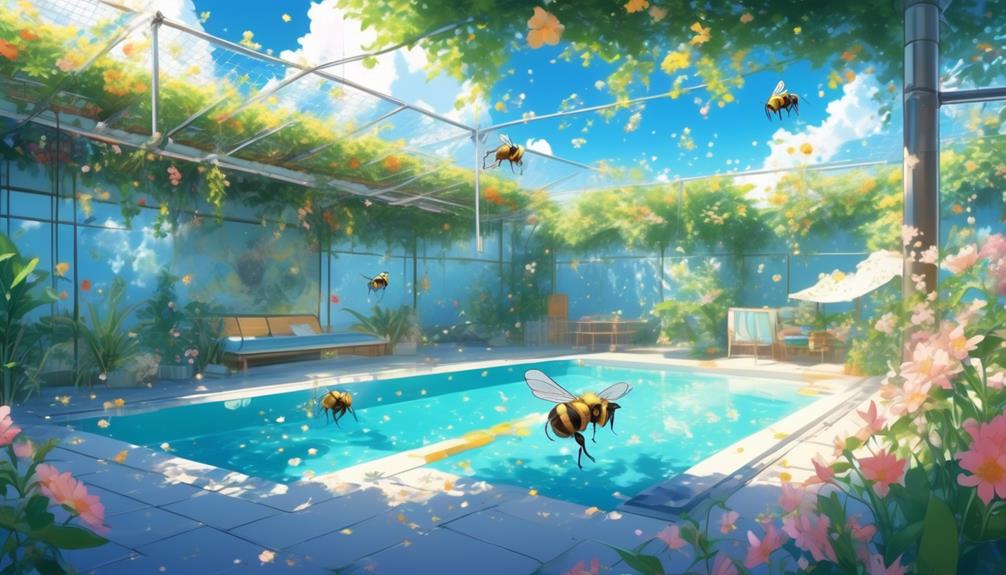 bee free pool maintenance solution