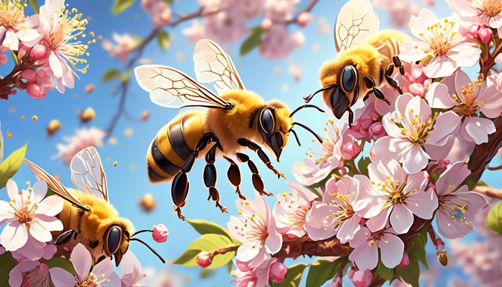 bee health boosted by apples