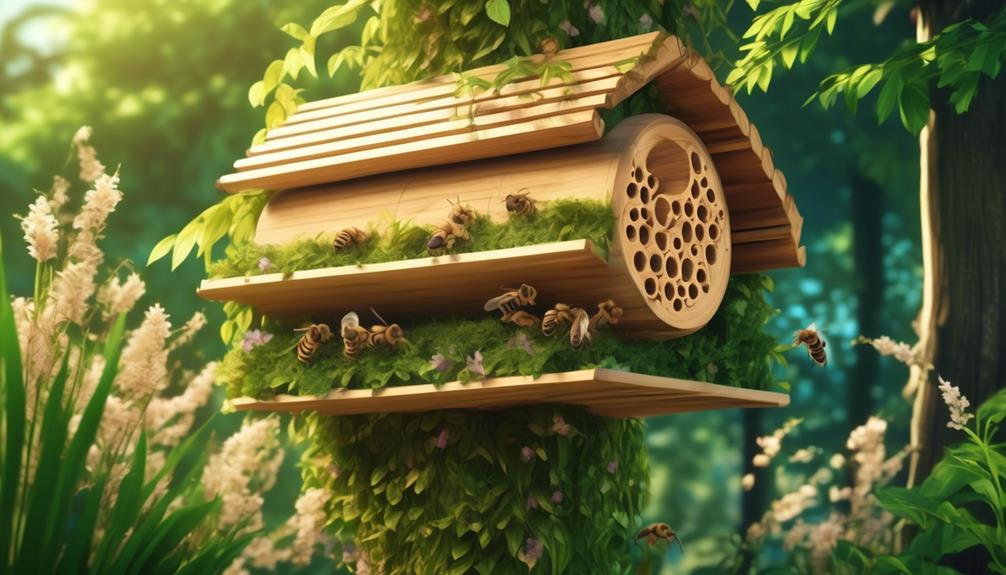 bee house design features
