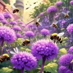 bee preference for ageratum