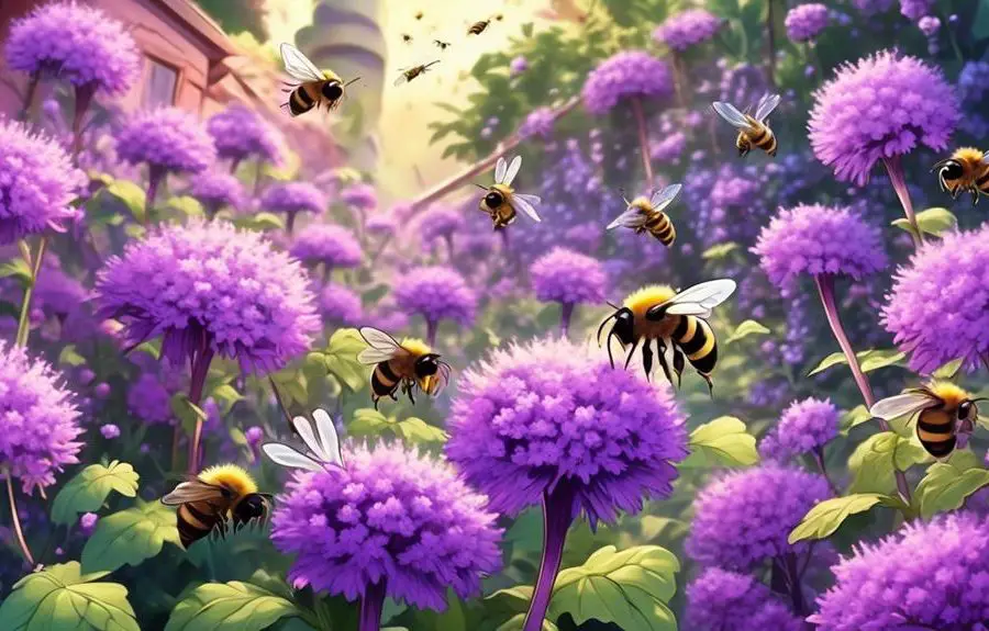 bee preference for ageratum