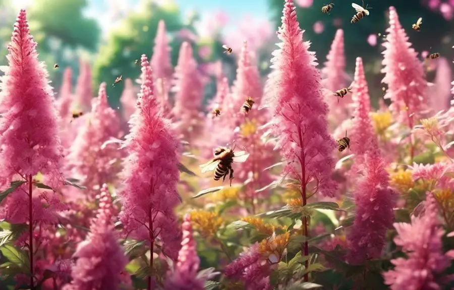 bee preference for astilbe