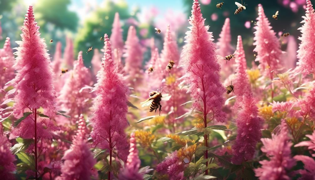 bee preference for astilbe
