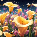 bee preference for calla lilies