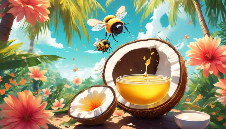 bee preference for coconut oil