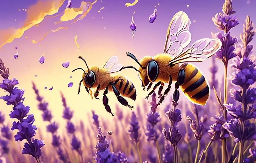 bee preference for lavender