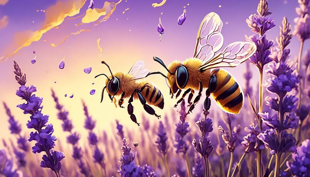 bee preference for lavender