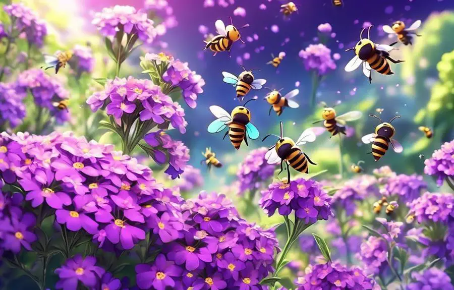 bee preference for verbena