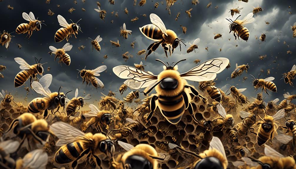 bee rebellion due to circumstances