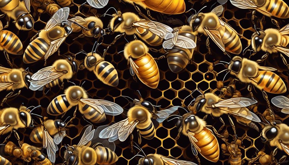 bee reproductive process explained