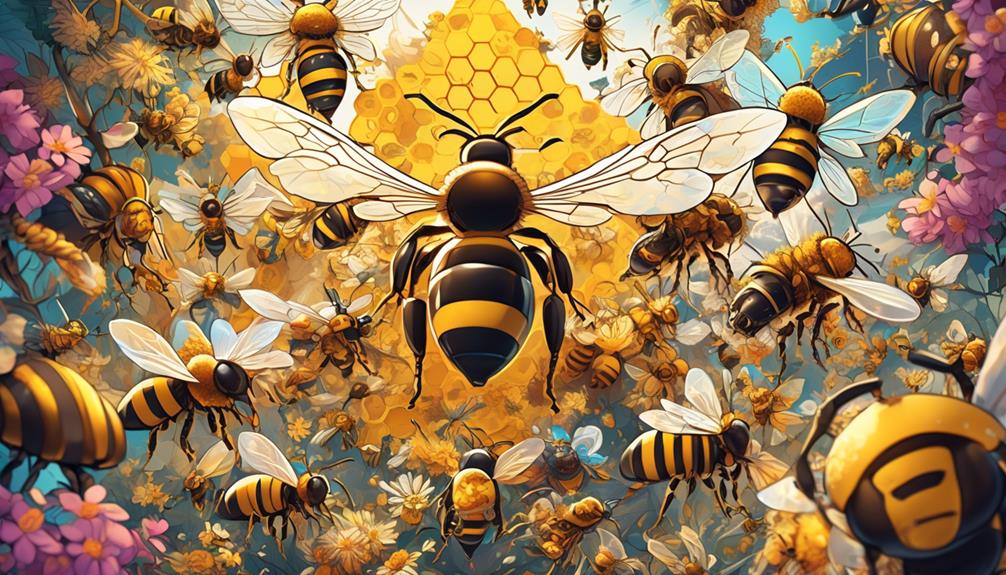 bee social structure explained