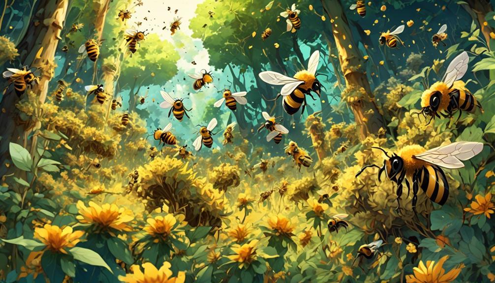 bee survival strategies analyzed