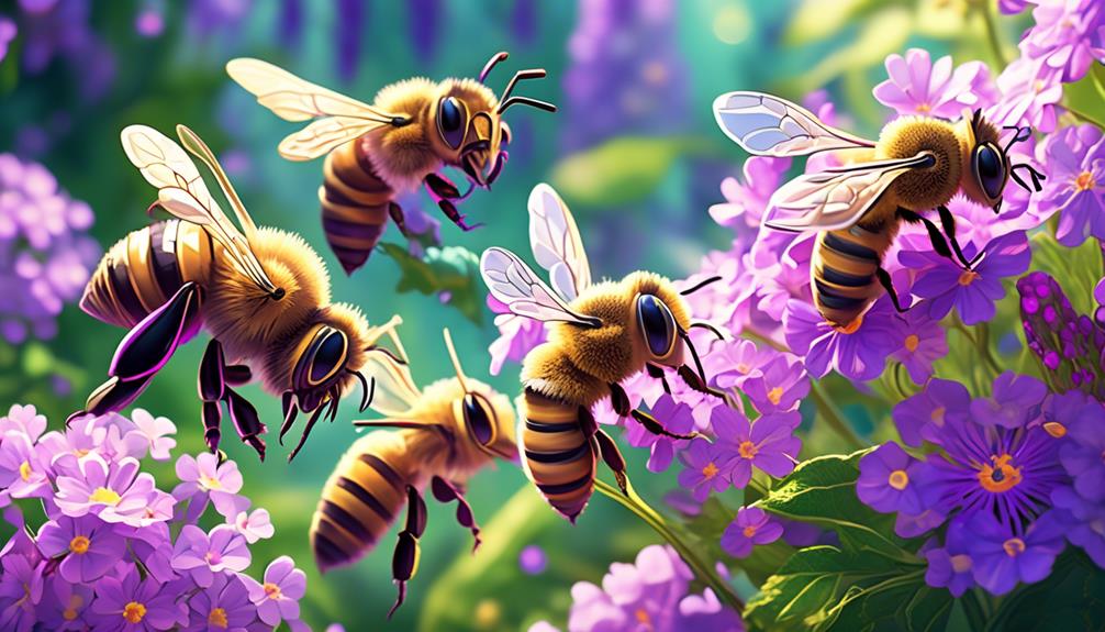 bee verbena interaction study
