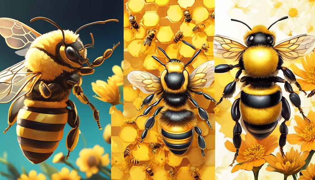 bee vs bumblebee comparison
