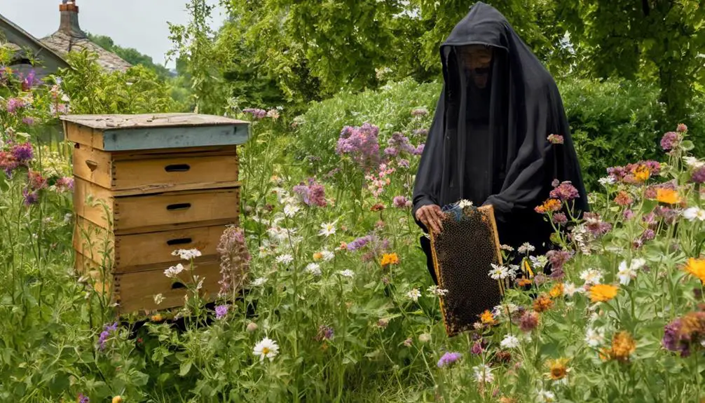beekeeping and communicating with bees about death