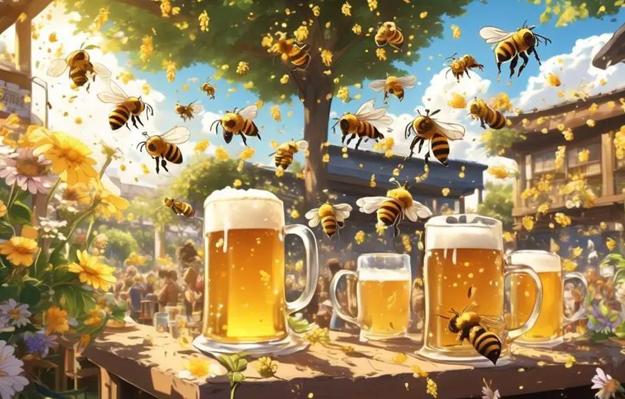 bees and alcohol preference