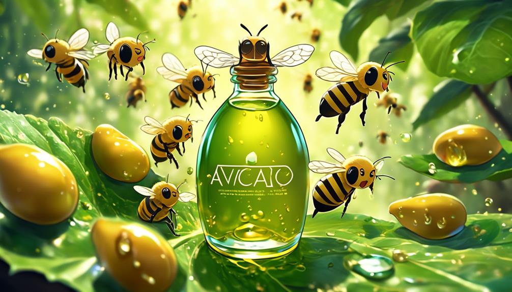 bees and avocado oil