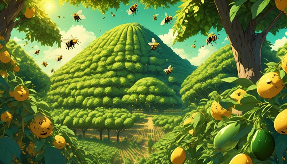 bees and avocado pollination