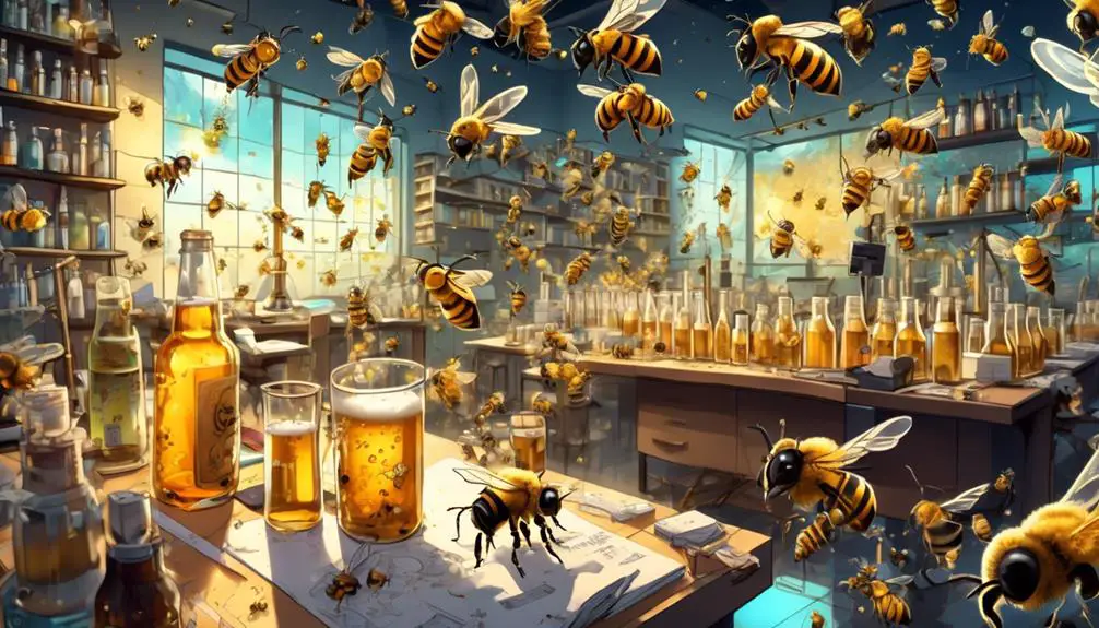 bees and beer research
