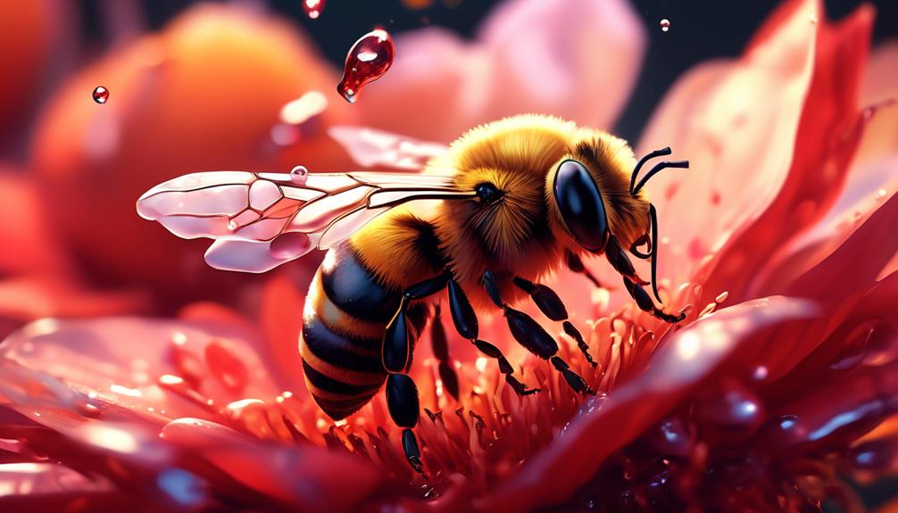bees and blood detection
