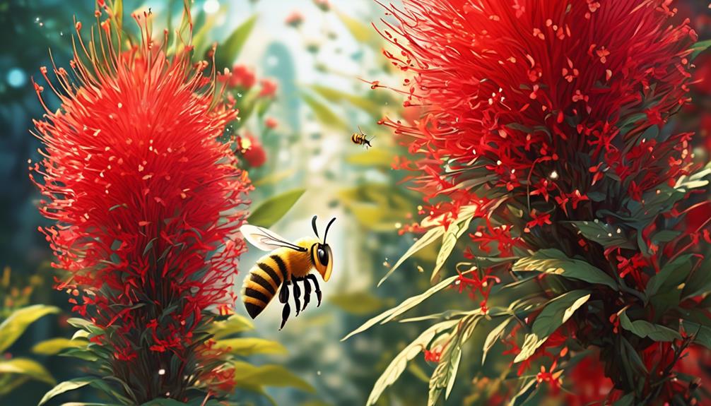 bees and bottlebrush connection