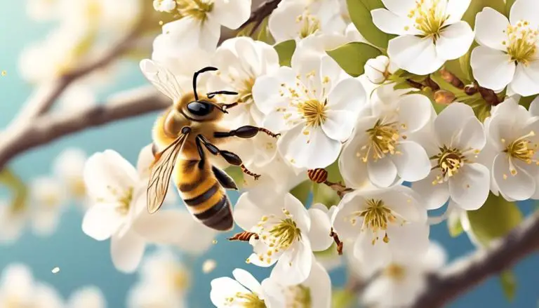 bees and bradford pear