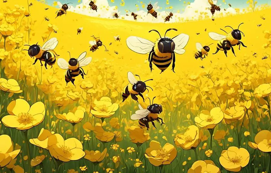 bees and buttercup relationship