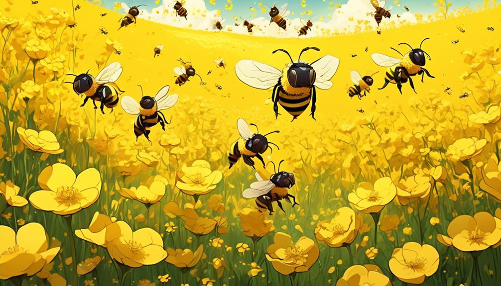 bees and buttercup relationship