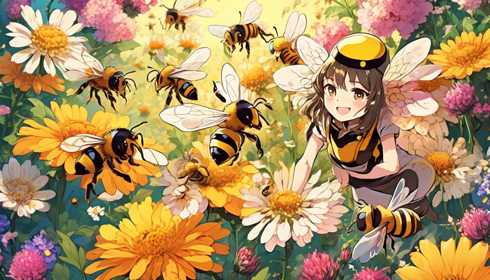 bees and flower survival